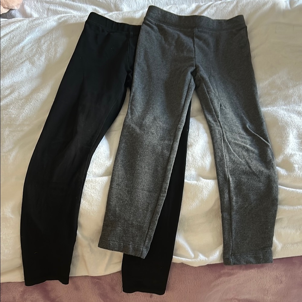 Black and Gray Leggings